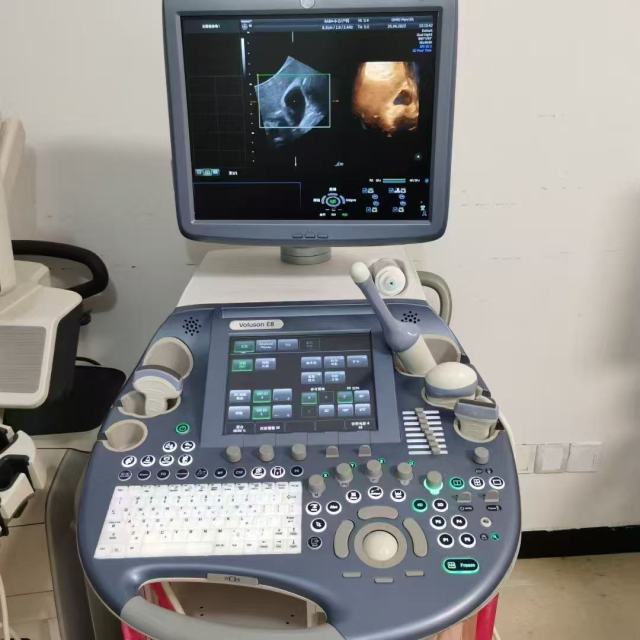 Pre-owned Voluson E8 ultrasound for sale
