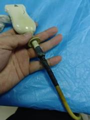Linear probe strain-relief damaged Esaote SL3323 cable replacement