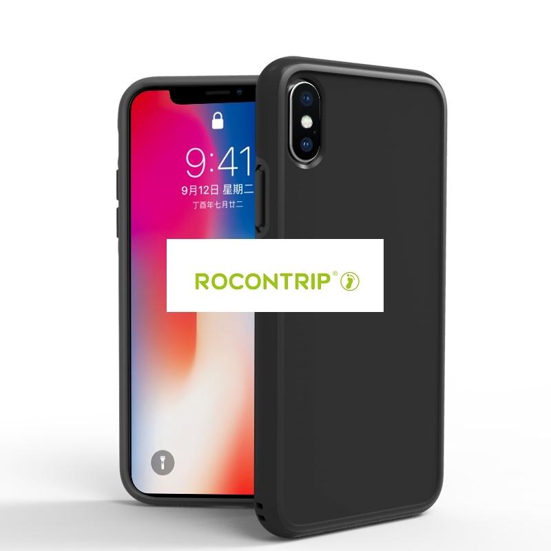 Rocontrip ANTI-drop phone back case for Apple iphoneX TPU+PC double cover to protect you phone