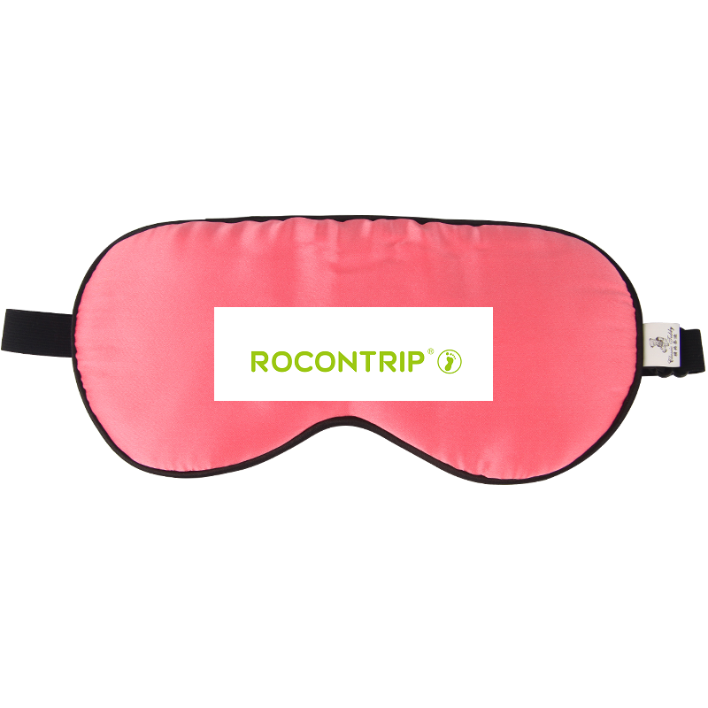 Rocontrip 100% Silk Sleep Mask Comfortable Super Soft With Adjustable Strap
