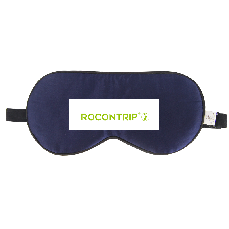 Rocontrip 100% Silk Sleep Mask Comfortable Super Soft With Adjustable Strap