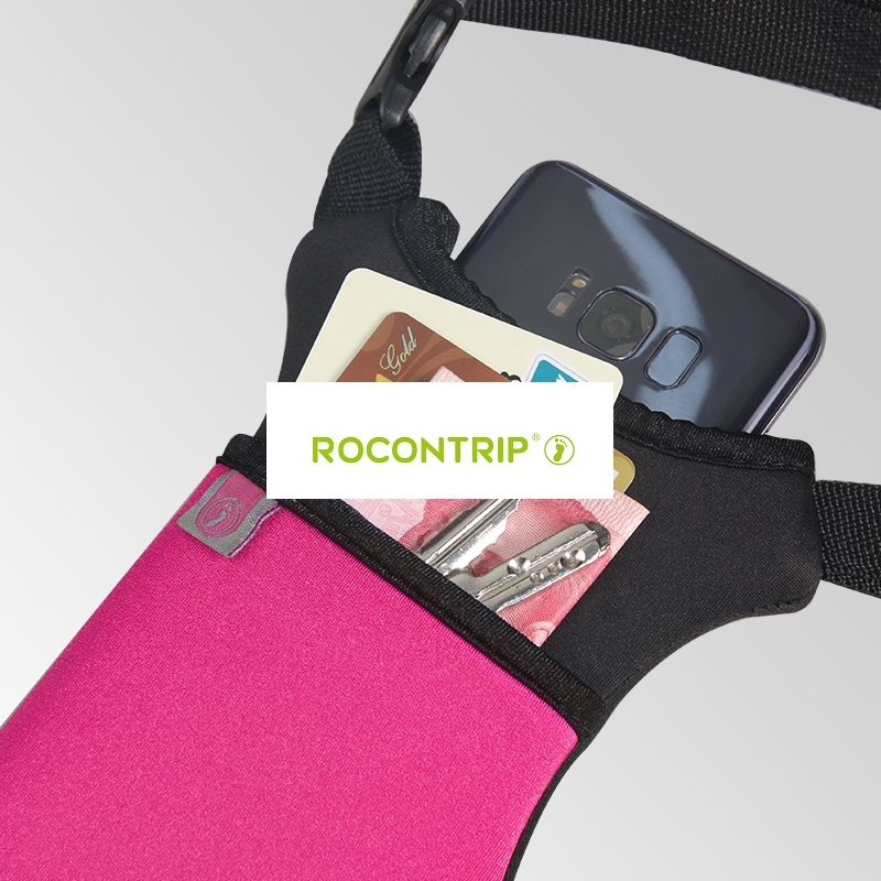 Rocontrip Sports portable chest bag for cellphone,keys, coins light weight,easy carry