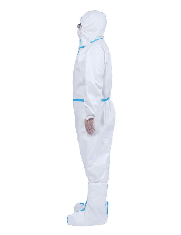 Professional Medical Disposable Protective Coverall for Anti-Epidemic Antibacterial Suit Dust-Proof Medical Staff and Hospital