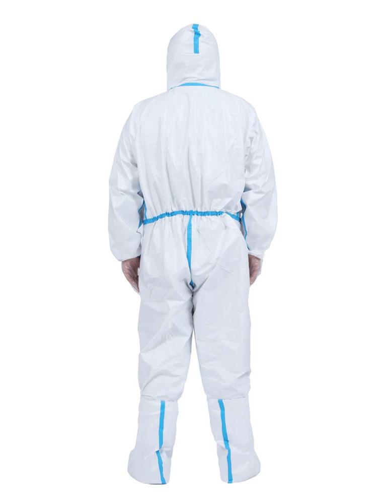 Professional Medical Disposable Protective Coverall for Anti-Epidemic Antibacterial Suit Dust-Proof Medical Staff and Hospital