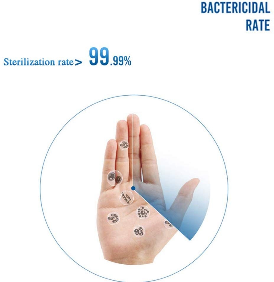 Hand Sanitizer Gel Quick-drying Water-free Disposable Antibacterial Hygienic Gel Containing 75% Alcohol Bacteriostatic Gel for Home Office(500ml)