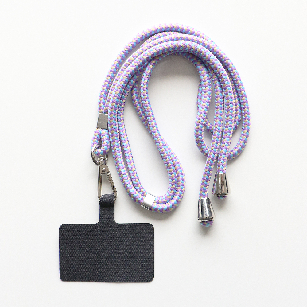 ROCONTRIP Phone Lanyard with Comfortable Nylon Neck Strap, Key Chian Holder Detachable 2 in 1 Crossbody Cell Phone Lanyard with Quick Rele