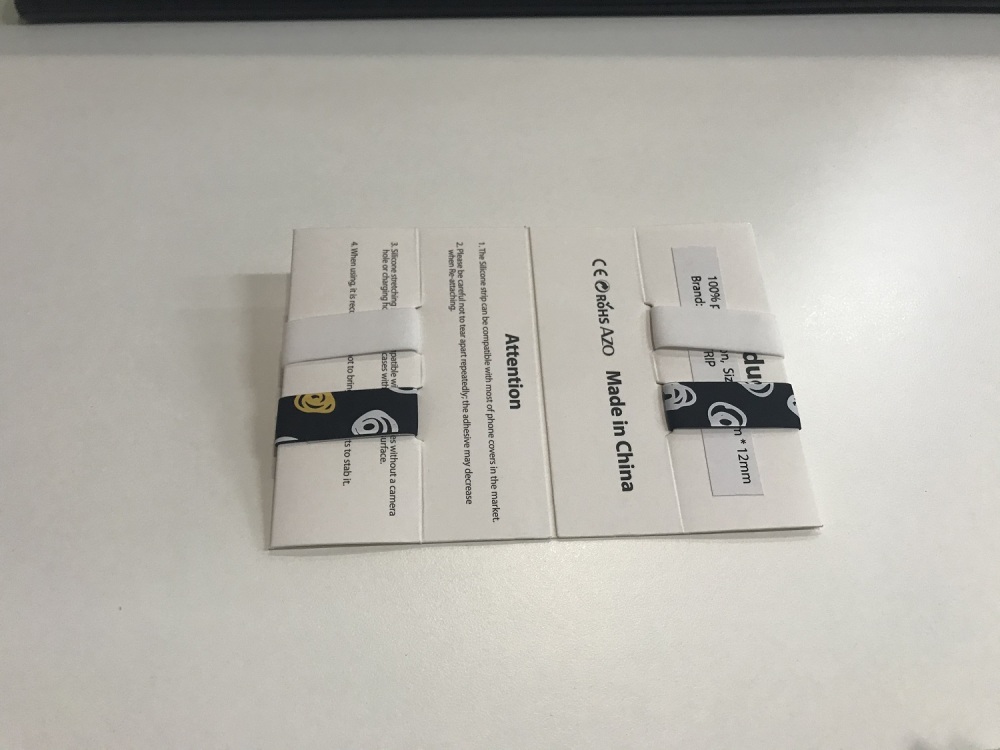 ROCONTRIP Silicone Strap Expandable Smartphone Wrap Handgrip Belt Finger Strap Smartphone Band Lightweight, Anti Drop Straps 2 pieces