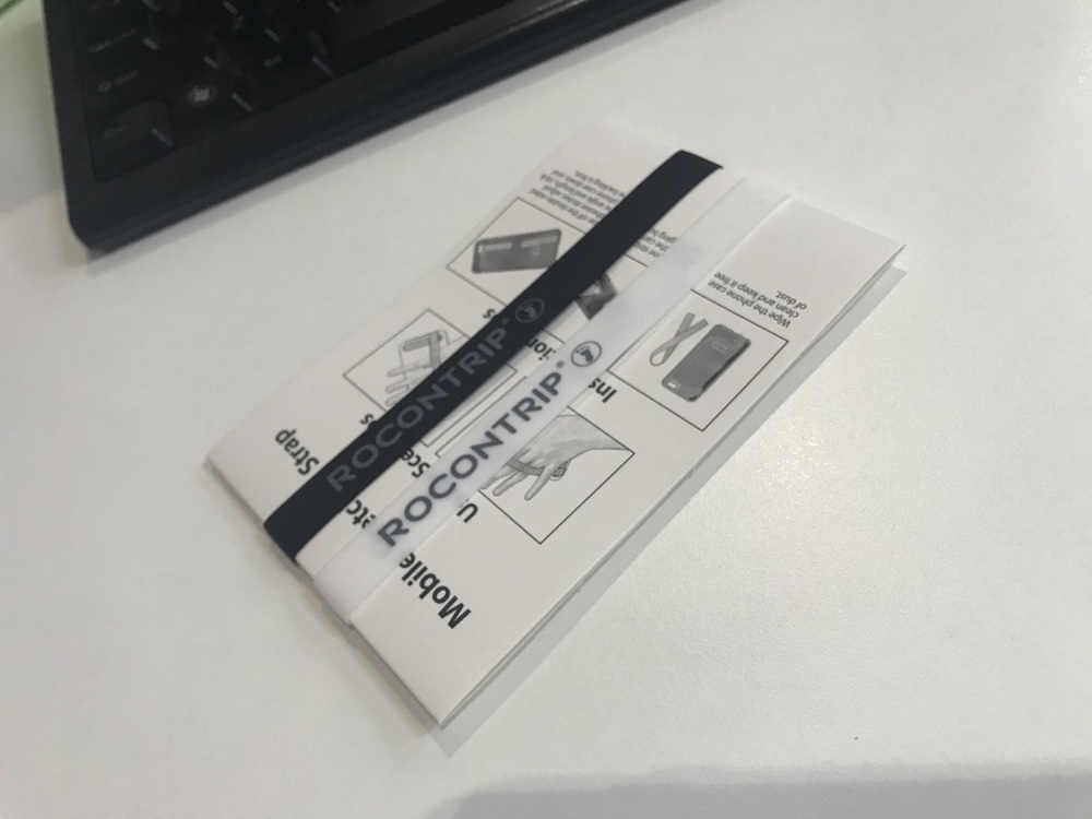 ROCONTRIP Silicone Strap Expandable Smartphone Wrap Handgrip Belt Finger Strap Smartphone Band Lightweight, Anti Drop Straps 2 pieces