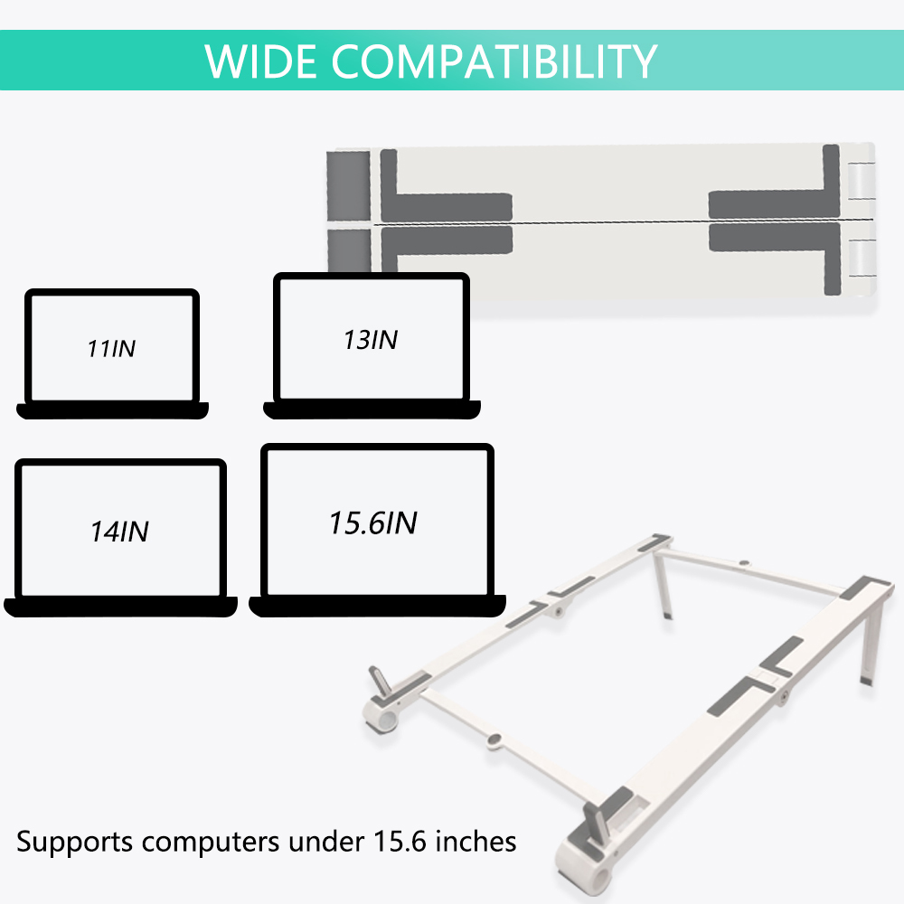 3 in 1 Portable Foldable Stand Holder for Laptop Tablet and Mobilephone