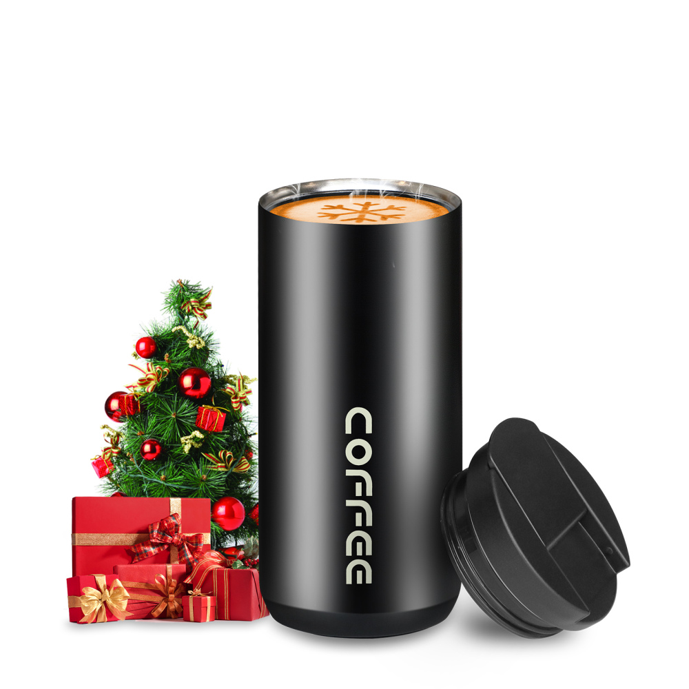 Travel Mug, Stainless Steel Insulated Coffee Cup with Leakproof Lid Eco-Friendly Reusable Cup for Coffee and Tea for Hot & Cold Drinks When- & Whereve