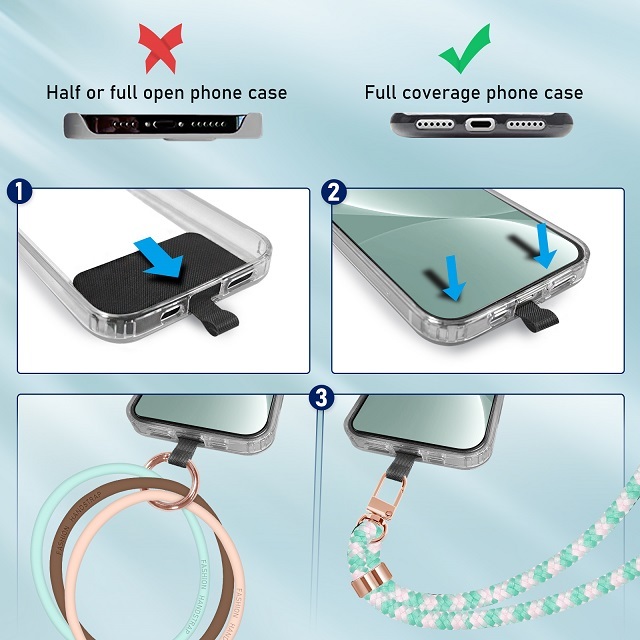 2023 New Design Rocontrip Phone Lanyard