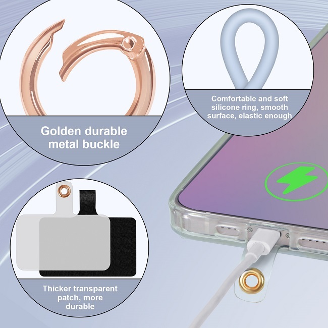 2023 Rocontrip Silicon Phone Wrist Strap