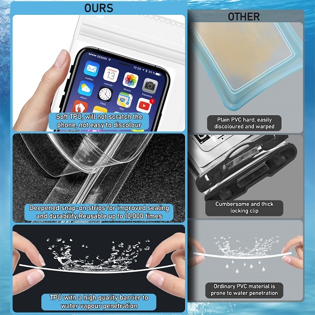 Rocontrip Waterproof Phone Pouch