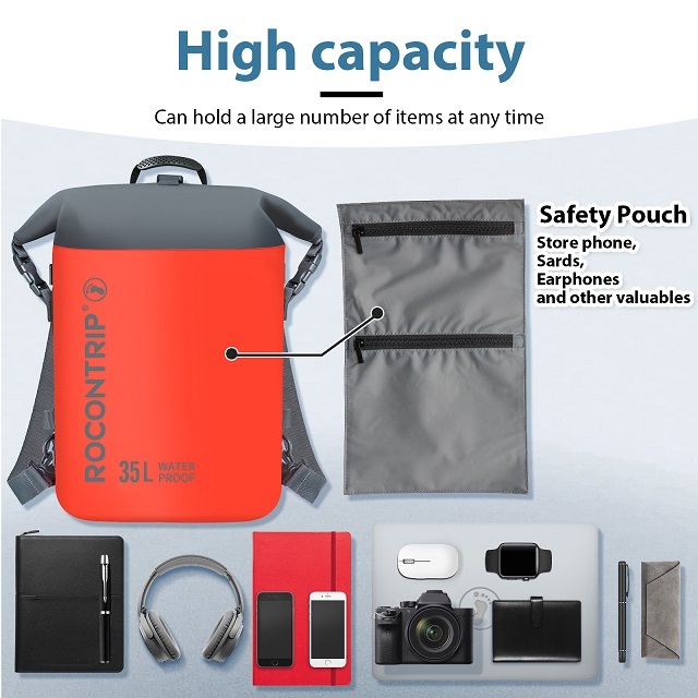 2022 New Design ROCONTRIP Waterproof Backpack