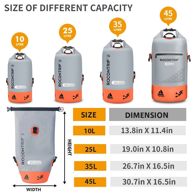 ROCONTRIP Dry Bag Sack