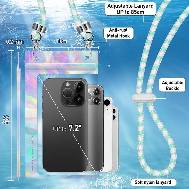 Rocontrip Waterproof Phone Pouch