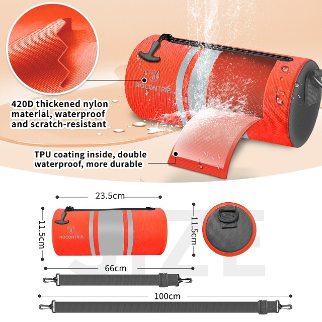 2023 New Version ROCONTRIP Waterproof Crossbody Bag