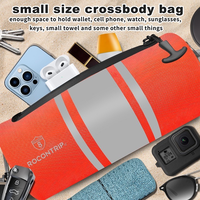2023 New Version ROCONTRIP Waterproof Crossbody Bag