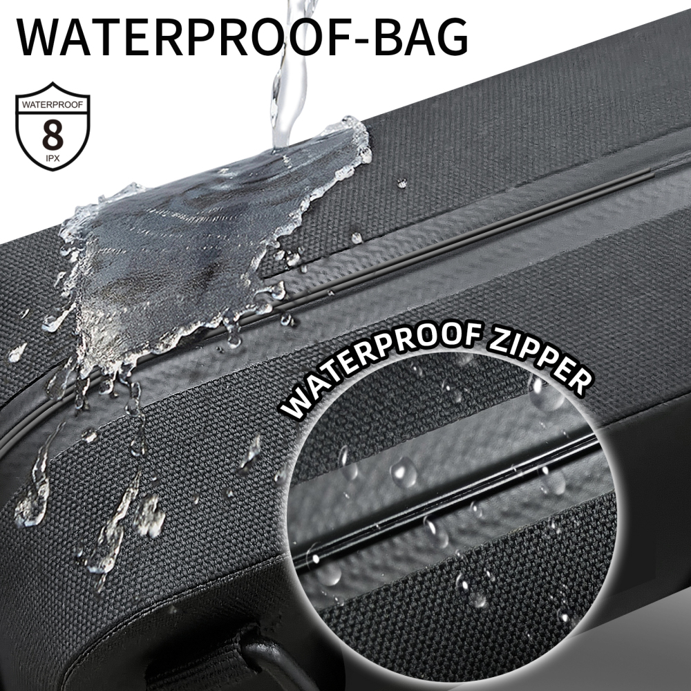 100% Waterproof Dry Bag, Dry Waist Pack Sling Bag with Adjustable Strap Airtight Zipper Closure Lightweight Crossbody Dry Bag for Swimming,Snorkelling and Kayaking