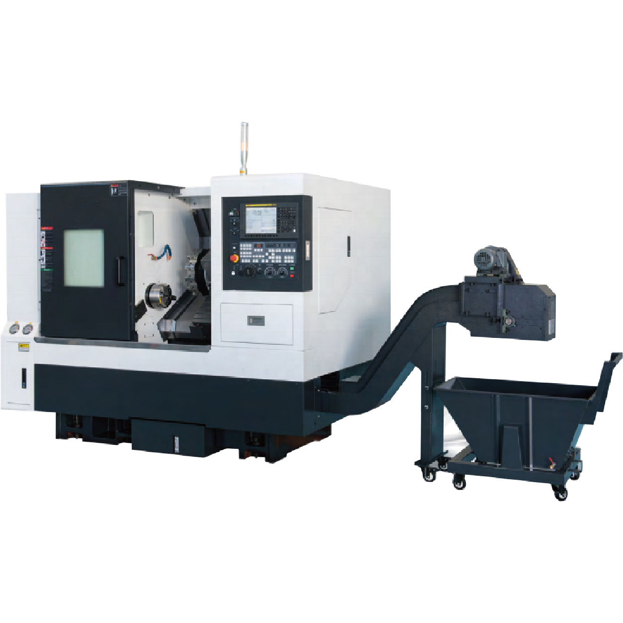 SH-208 Cheap Factory Slide Rail High Precision CNC Turning Machine Lathe