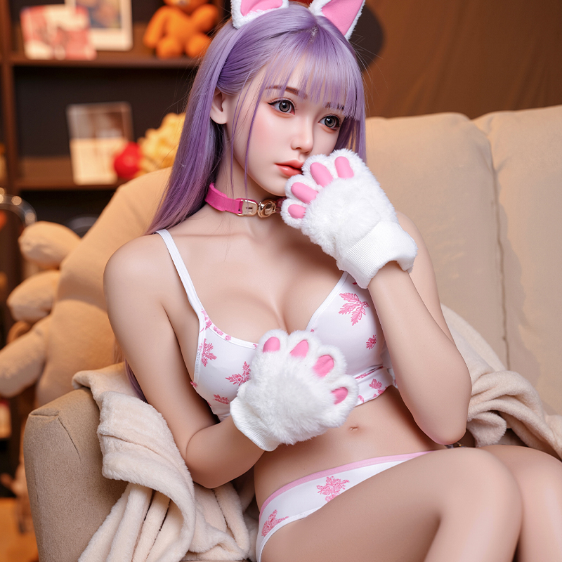 Seylixdoll Mini Sex Doll -149cm Silicone Sex Doll – 70cm Bust, 53cm Waist, 79cm Hips-Maoer