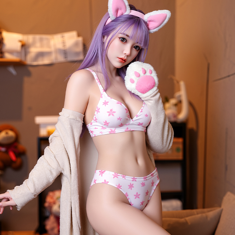 Seylixdoll Mini Sex Doll -149cm Silicone Sex Doll – 70cm Bust, 53cm Waist, 79cm Hips-Maoer