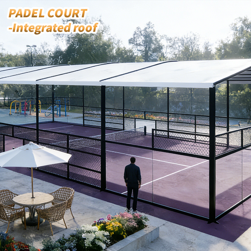 Integrated Roof Padel Court