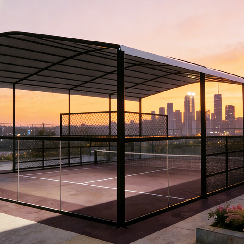 Integrated Roof Padel Court