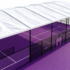 PADEL COURT-Integrated roof