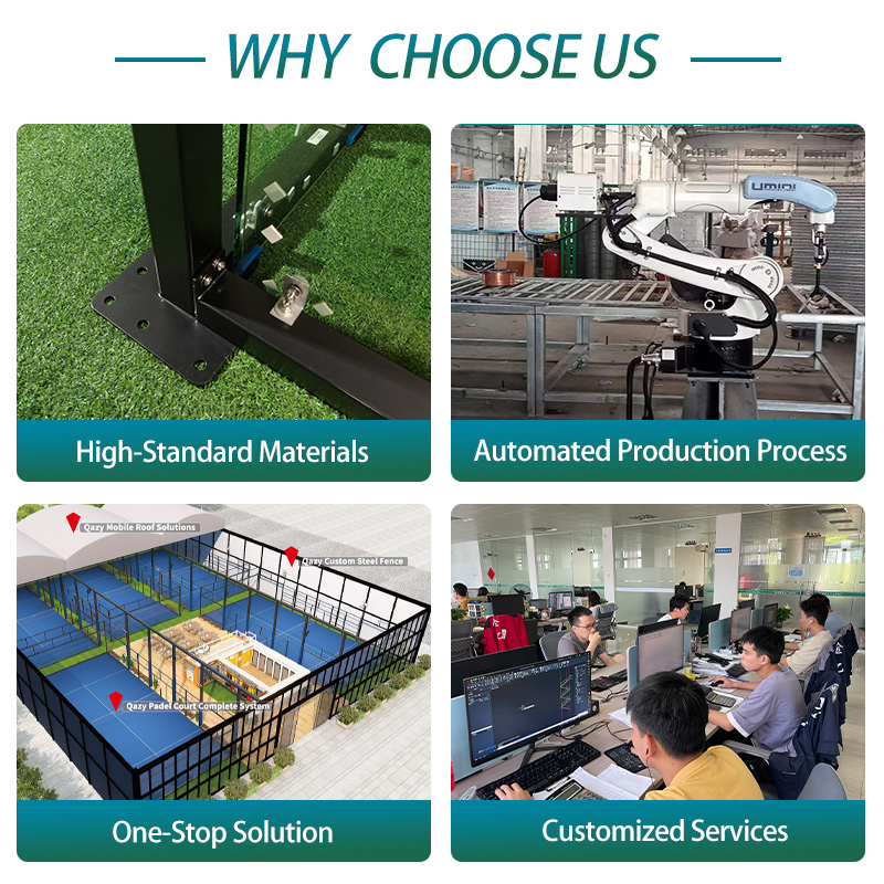Integrated Roof Padel Court