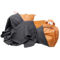Custom Calico Dustbag Cotton Drawstring Pouch Bag Packaging Purses Dust Bag for Handbag