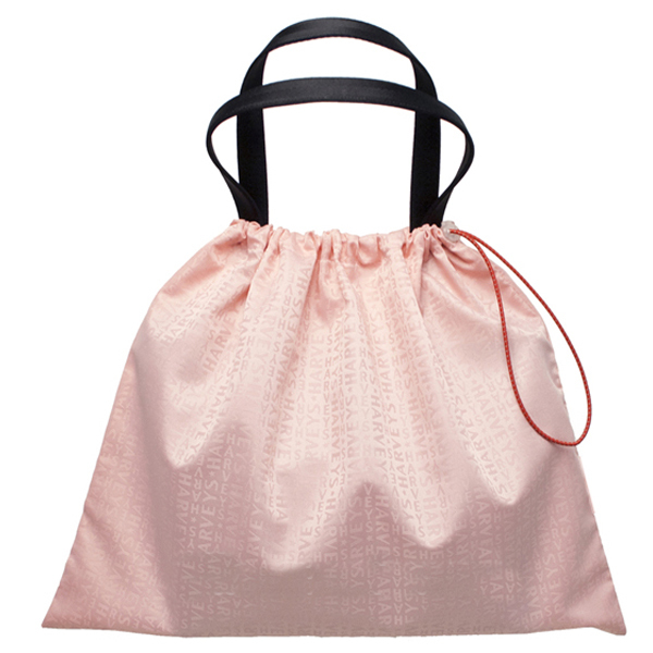 Custom Print Logo Large Pink Satin Purse Drawstring  Dust Covers for Handbags