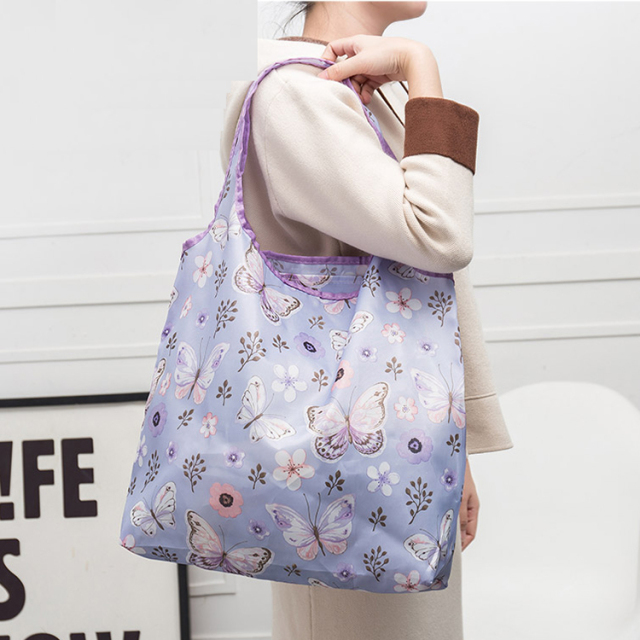 2021 Oem Oxford Grocery Bag Custom Eco Friendly Water Proof Resistant Reusable Calico Cloth Maevn Bazar Florist Tote Carry Pouch