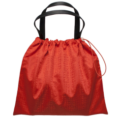 Custom Print Logo Large Pink Satin Purse Drawstring  Dust Covers for Handbags