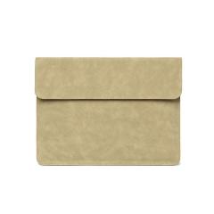 Leather Nylon Business Notebook Envelope Women Sleeve Case Stand Computer Polyester Laptop Cover Bag 13 Inch for Macbook Air Pro
