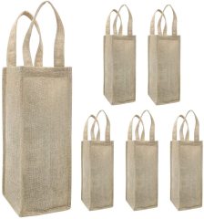 White Tote Bag With Rope Handle