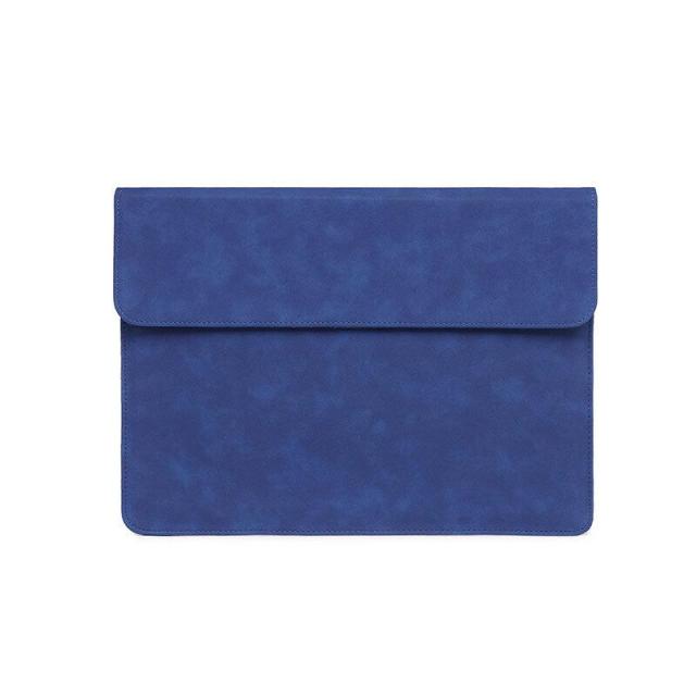 Leather Nylon Business Notebook Envelope Women Sleeve Case Stand Computer Polyester Laptop Cover Bag 13 Inch for Macbook Air Pro