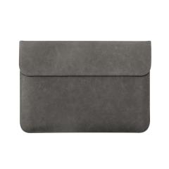 Leather Nylon Business Notebook Envelope Women Sleeve Case Stand Computer Polyester Laptop Cover Bag 13 Inch for Macbook Air Pro