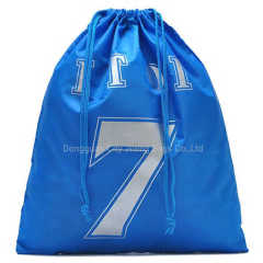 Custom Polyester Soccer Football Shoe Bag With Silk Screen Print Logo