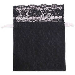 Custom Printed Jewelry Pouches Lace Drawstring Bag