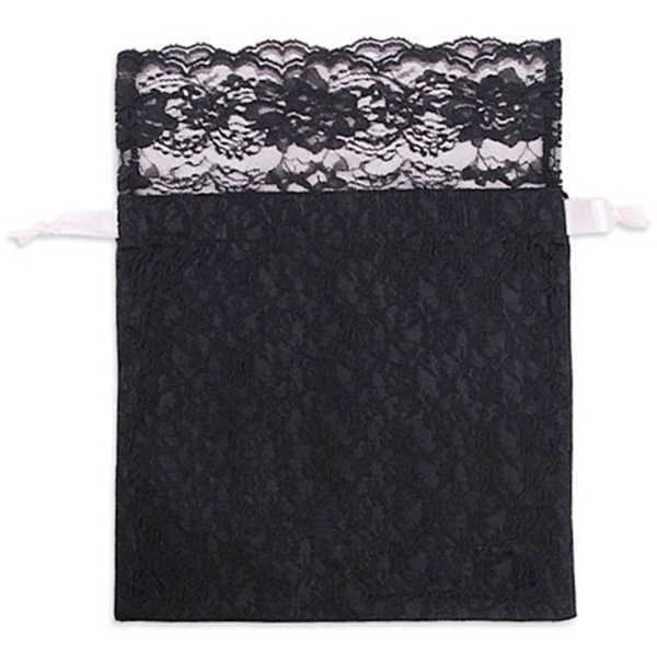 Custom Printed Jewelry Pouches Lace Drawstring Bag