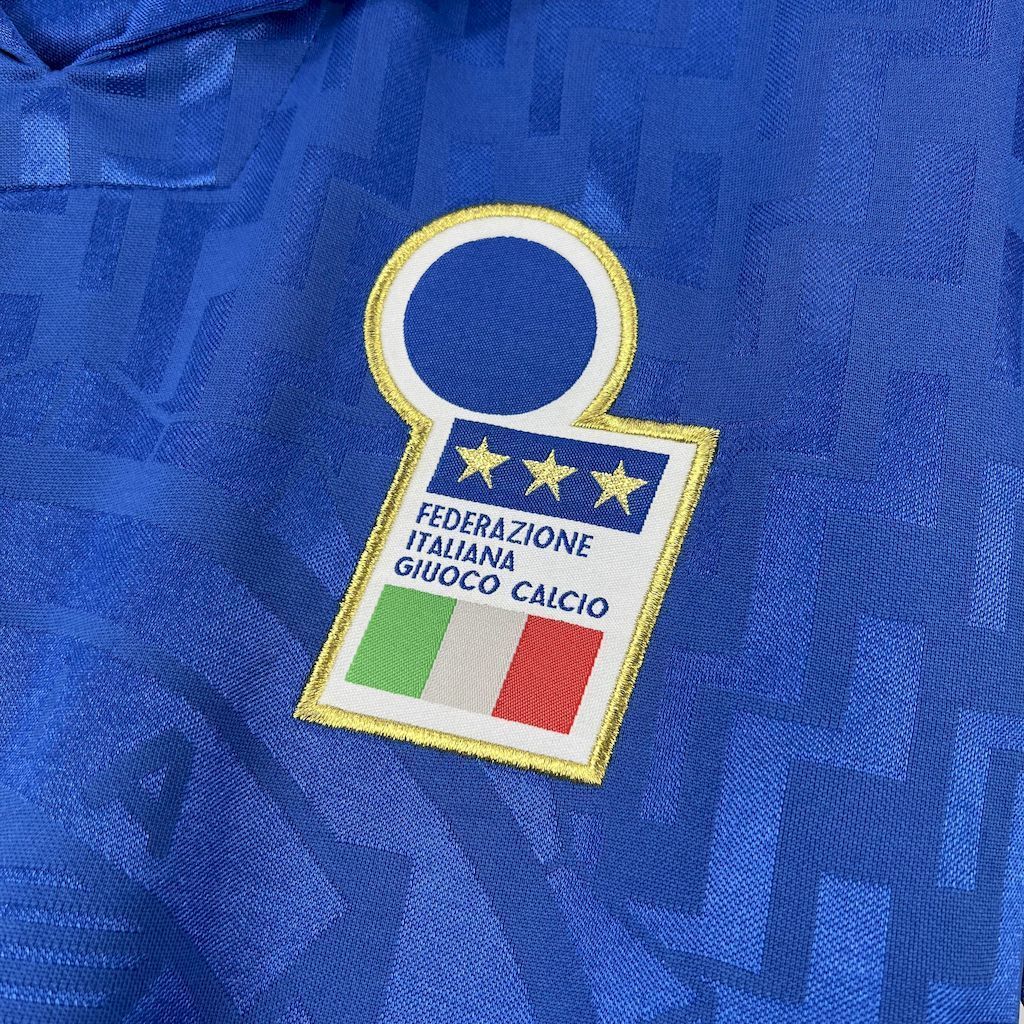Italy Retro Soccer Jersey Home Custom Shirt 1995