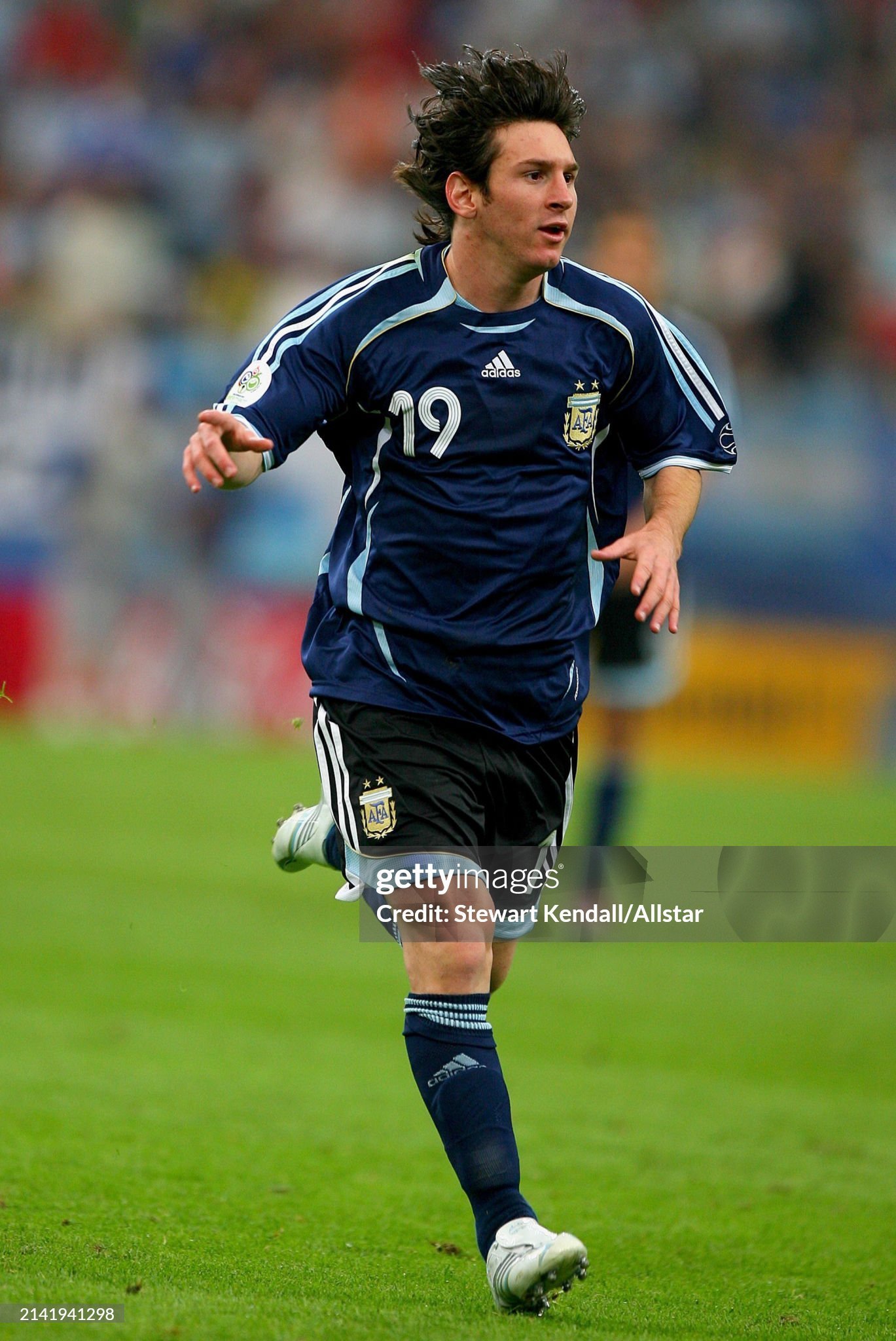 Argentina Retro Authentic Jersey Away Football Jersey World Cup 2006