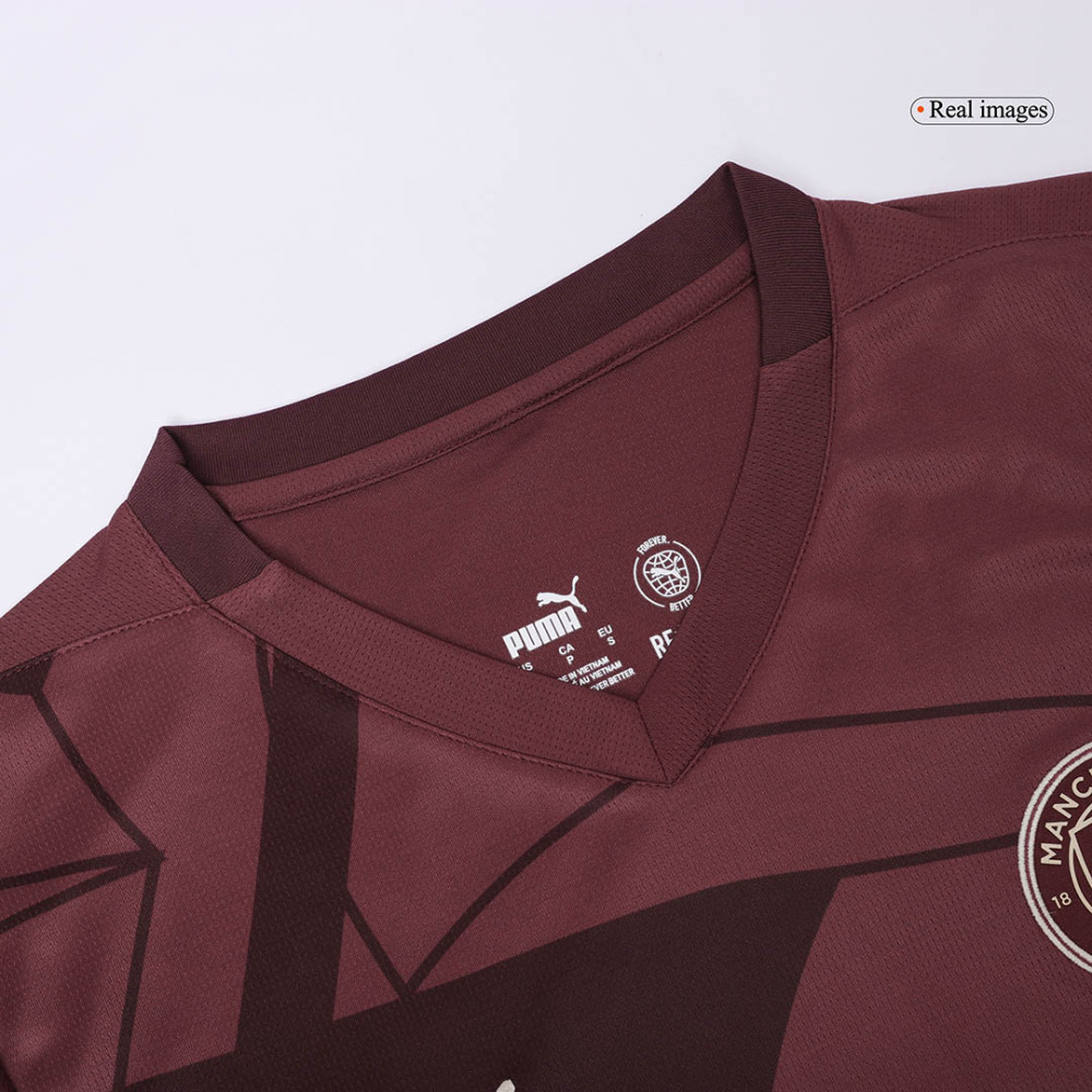 Manchester City Third Away Football Jersey Shirt 2024/25