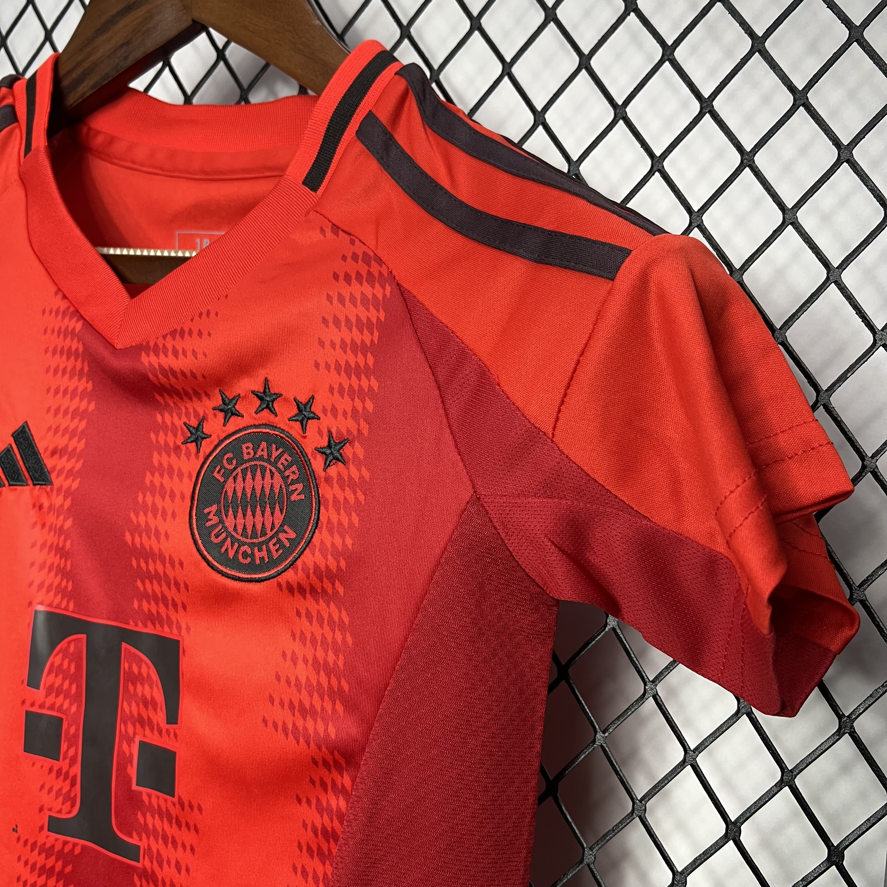 Bayern Munich Jersey Custom Soccer Kids Kit Jersey+Shorts Home 2024/25