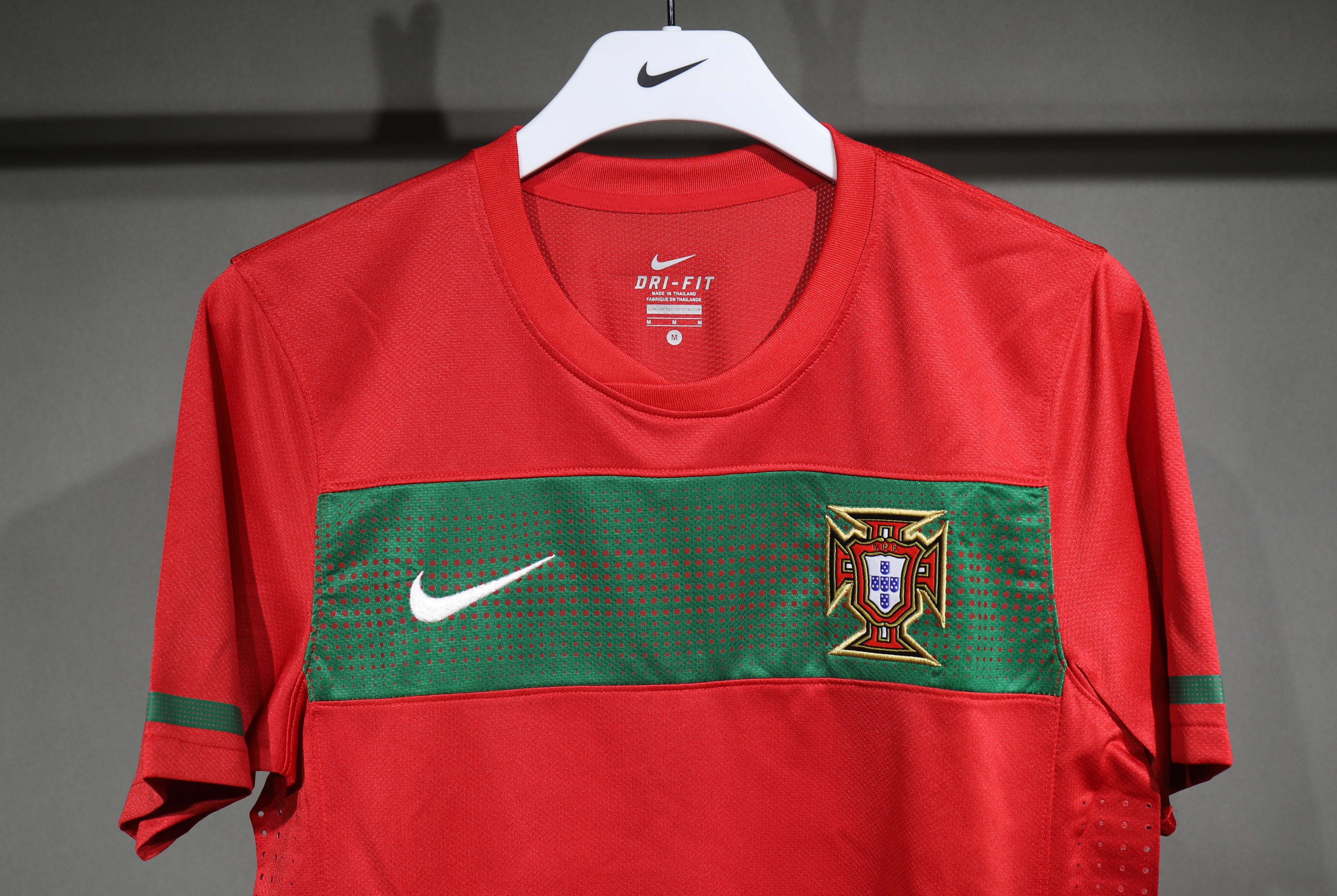 Portugal Retro Authentic Soccer Jersey Home Shirt World Cup 2010