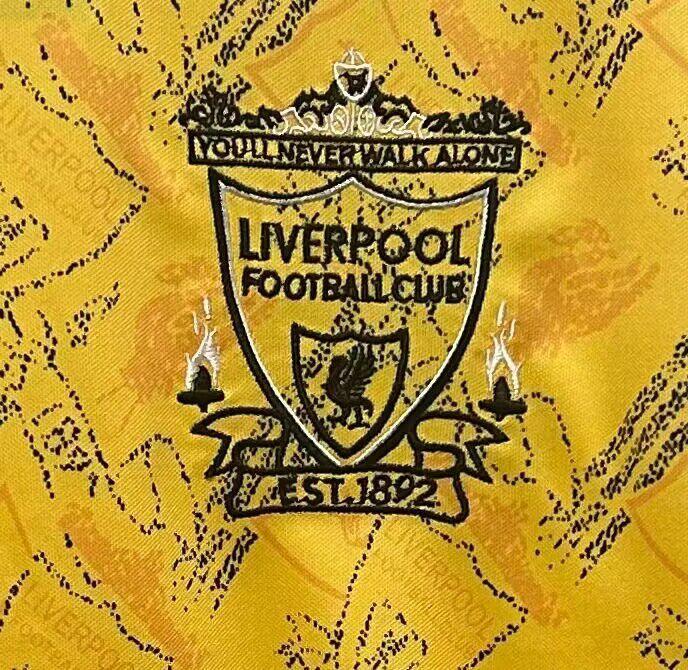 Liverpool Retro Football Jersey Third Away Custom Shirt 1994/96