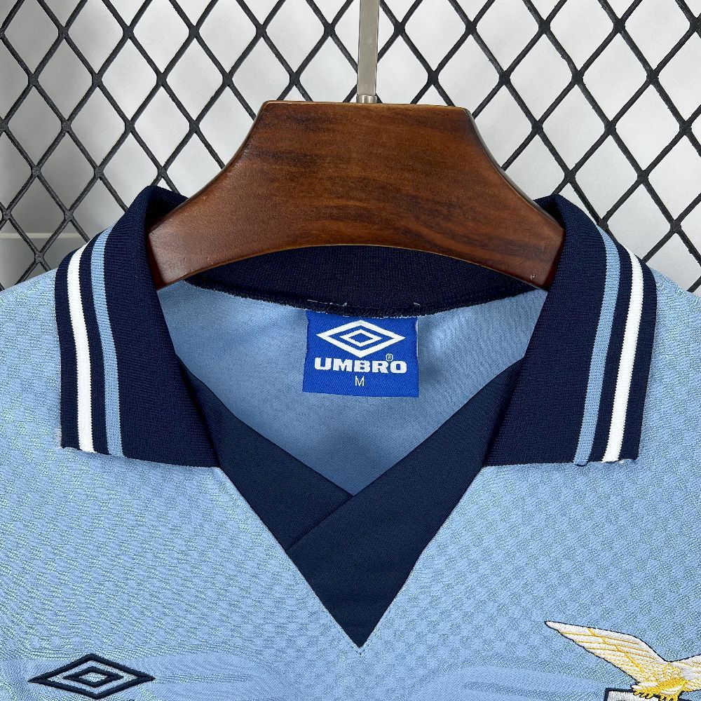 Lazio Retro Soccer Jersey Home Custom Shirt 1996-97
