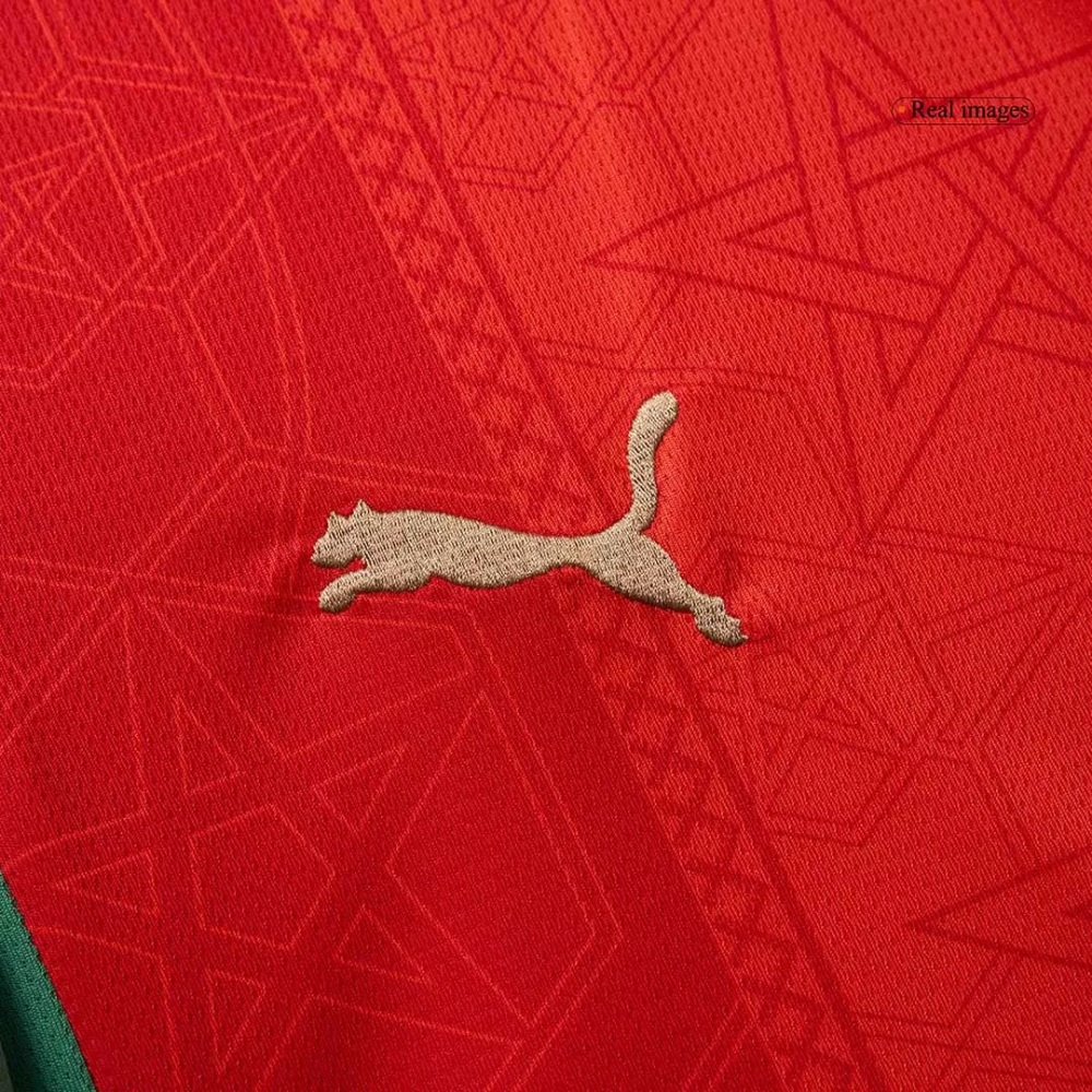 Morocco Soccer Jersey Home Custom Shirt 2024-25