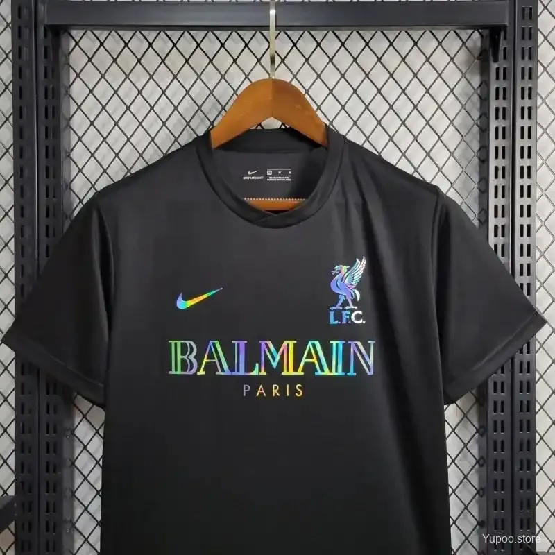 Liverpool Football Jersey Balmain Joint Special Edition Custom Shirt 2024/25
